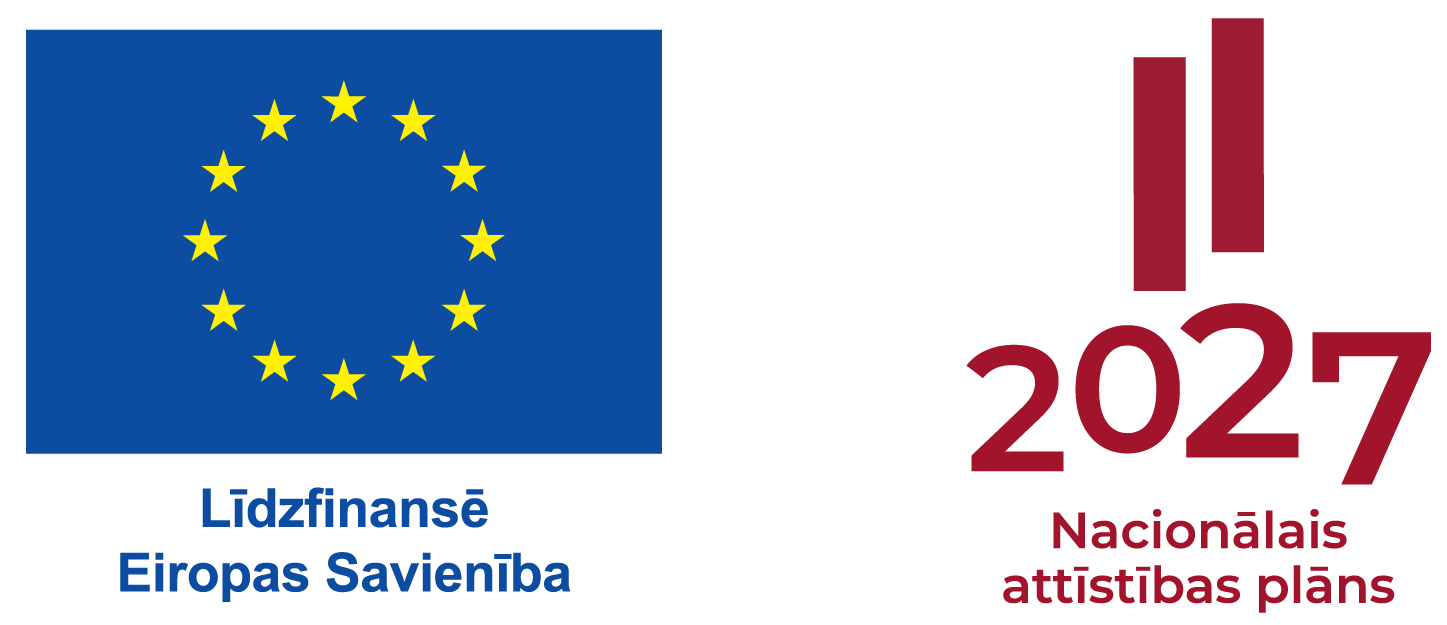 Līdzfinansē Eiropas Savienība - Nacionālais attīstības plāns 2027
